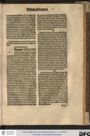 Incipit distinctio nona huius speculi scilicet exemplorum ex diversorum auctorum scriptis collecta.