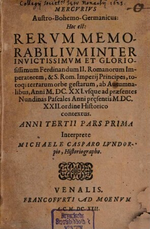Mercurius Austrio-Bohemo-Germanicus