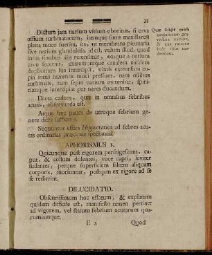 Aphorismus I. - Aphorismus 57.