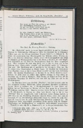 Erscheinung.