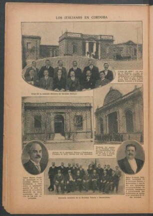 Los italianos en Córdoba - [Ilustración]