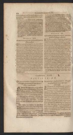 Constitutio XXIII.