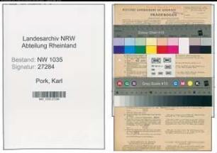Entnazifizierung Karl Pork , geb. 07.04.1892 (Gastwirt)