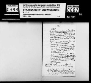 Bürgermiliz (Bürgergarde), Oberamt Ludwigsburg