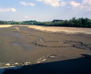 Wasserläufe Freiberg: Dörnthaler Teich, trockengelegt