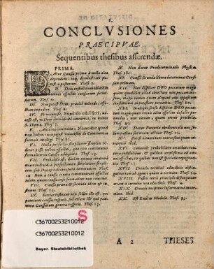 Dispvtatio Physica De Increata Cavssa