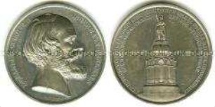 Medaille auf die Einweihung des Hermannsdenkmals