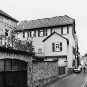 Ehem. Pfarrhaus; Heppenheim, Schunkengasse 9
