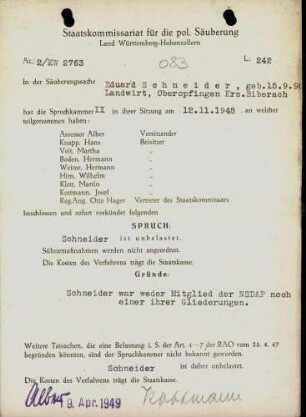 Schneider, Eduard