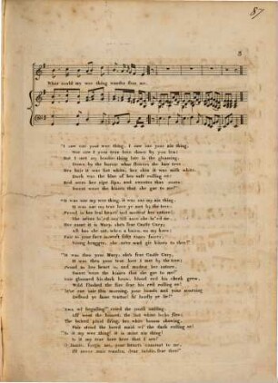 Mary of castle Cary : or Saw ye me wee thing an admired Scots ballad ...