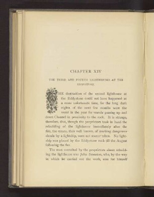 CHAPTER XIV. THE THIRD AND FOURTH LIGHTHOUSE AT THE EDDYSTONE
