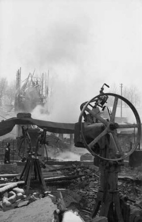 Brand im Sägewerk Hummel in Langensteinbach.