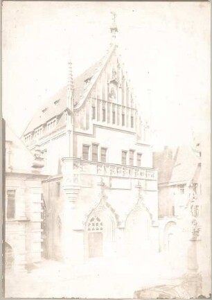 Billing, Hermann; Bretten (Baden-Württemberg), Marktplatz; Melanchthonhaus - Vorderfassade