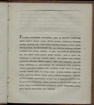 De solutione aequationum simplici altiorum ope serierum arithmeticarum