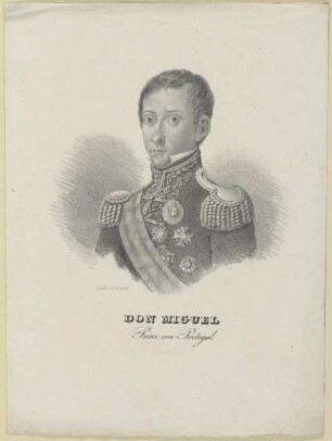 Bildnis des Miguel von Portugal