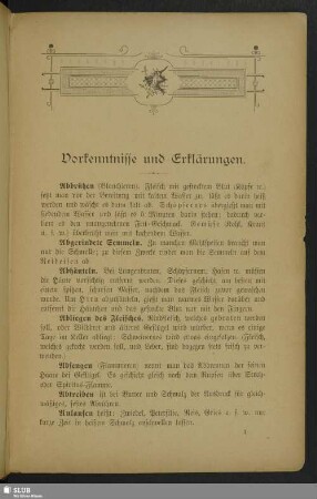 Vorkenntnisse und Erklärungen