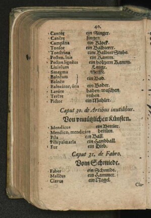 Caput. 30 de Artibus inutilibus. [Caput. 30-54]