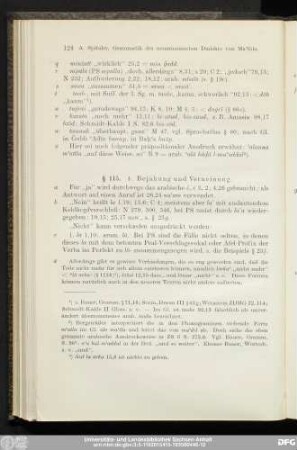 § 115. 4. Bejahung und Verneinung.