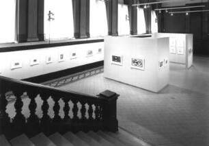 Dresden. Albertinum. Klingersaal. Ausstellung " Georges Braque - Das graphische Werk". Raumaufnahme
