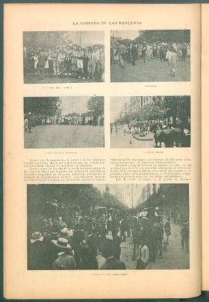 La carrera de la máscaras