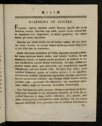 5-23, Diarrhaea...