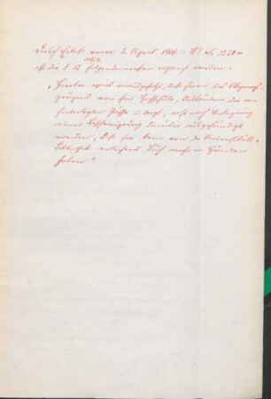 Handschriftliche Notizen