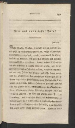 Vier und neunzigster Brief