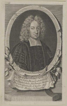 Bildnis des Henricus Jacobus van Bashuysen