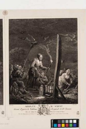 Arrivée au sabat (Vorbereitung zum Hexensabbat)