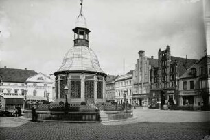 Wismar, Wasserkunst : Wismar. Wasserkunst. Ansicht von Südwesten