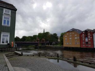 Trondheim: Alte Stadtbrücke Gamle Bybru