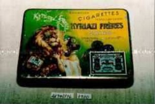 Blechdose für 20 Stück "EGYPTIAN CIGARETTES MANUFACTORY KYRIAZI FRERES CAIRO"