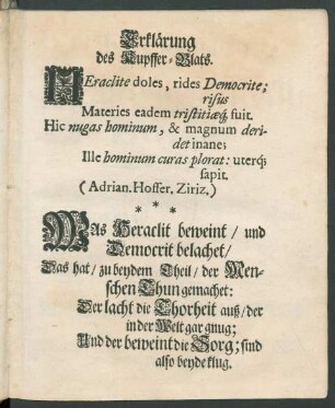 Erklärung des Kupffer-Blats.