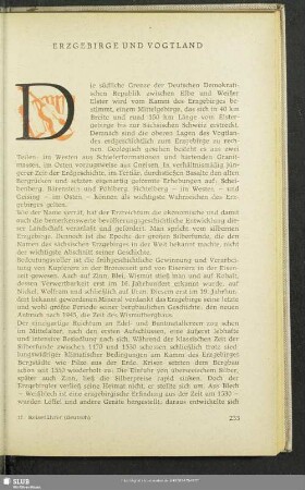 Erzgebirge Und Vogtland