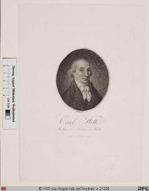 Bildnis Carl Heinrich Gottfried Witte