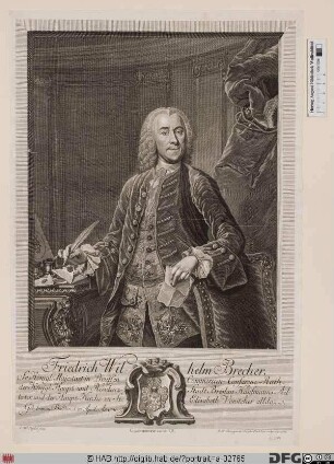 Bildnis Friedrich Wilhelm Brecher