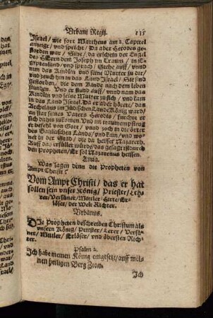 Vom Ampt Christi/ das er hat sollen sein unser König [...]