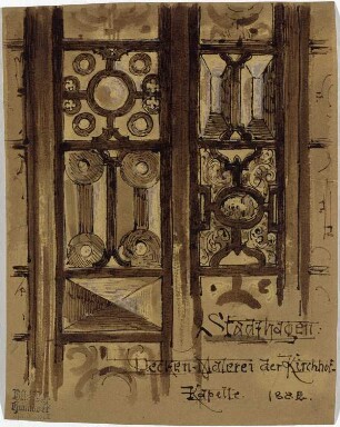 Kirchhofkapelle in Stadthagen, Deckenmalerei