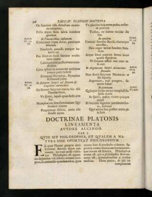 326-357, Doctrina Platonis