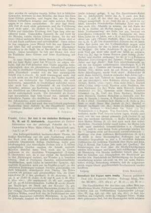 331-332 [Rezension] Frankl, Oskar, Der Jude in den deutschen Dichtungen des 15., 16. und 17. Jahrhunderts