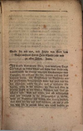 Kanzelrede am letzten Abend des Jahres 1821