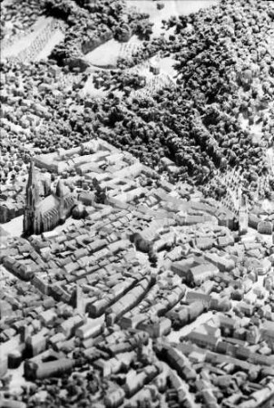 Freiburg: Planungsamt; Freiburg-Modell, Vorkriegszustand