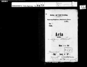 Pfarrer Carl Trommershausen zu Wiedenest