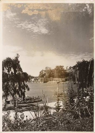 Reichsgartenschau 1939 auf dem Killesberg, Stuttgart: Pergola, Malwände