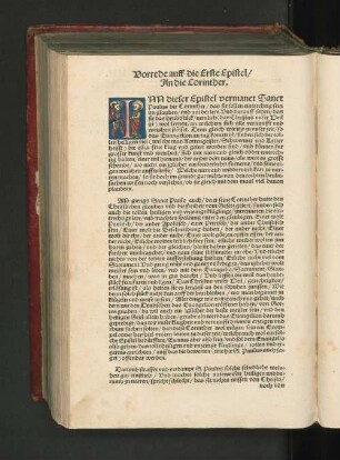 Vorrede auff die erste Epistel / An die Corinther
