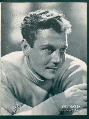 Joel McCrea - Estudio de Bachrach