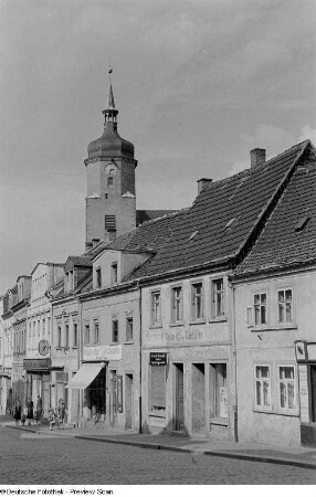 Ansicht von Wurzen mit der Stadtkirche St. Wenceslai im Hintergrund