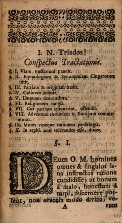 Diss. acad. de Cingaris