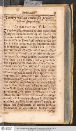 Observatio VII.
