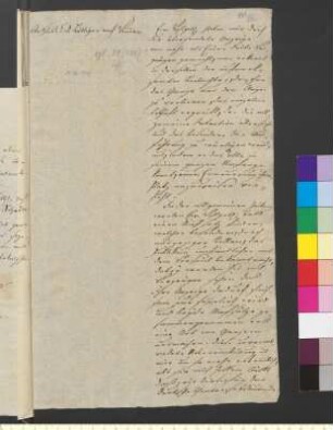 Brief von Goethe, Johann Wolfgang von an Böttiger, Carl August